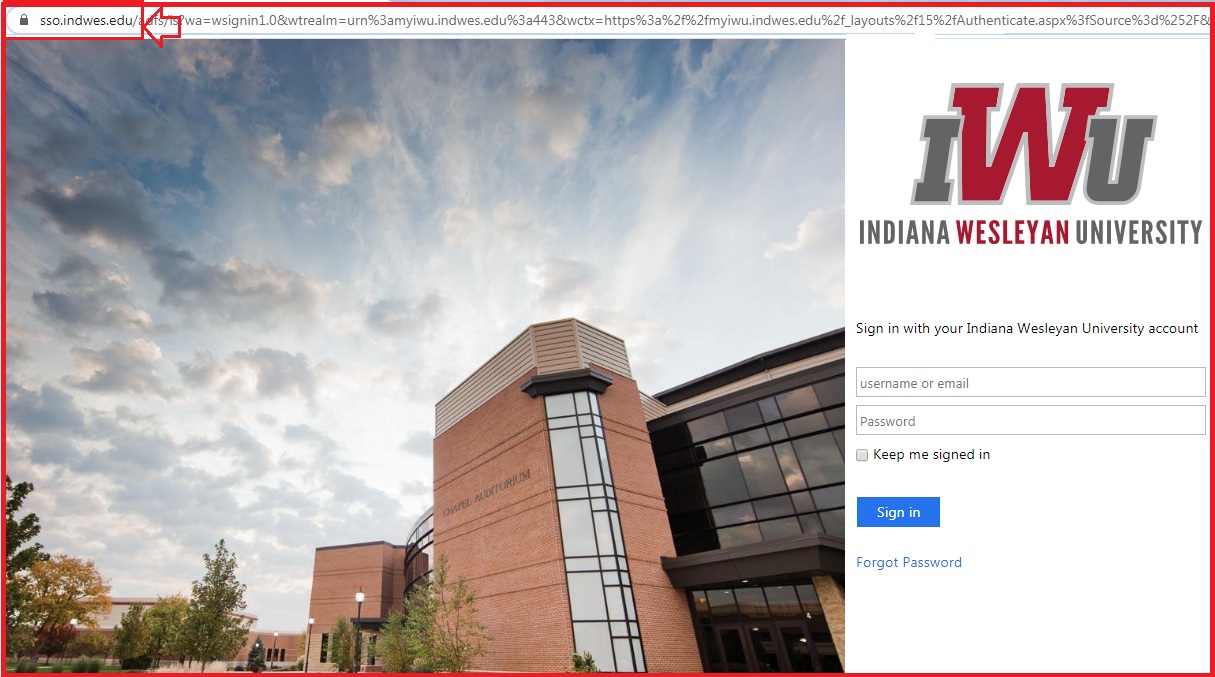 Indiana Wesleyan University Login | IWU Student login Online Portal at Myiwu.indwes.edu